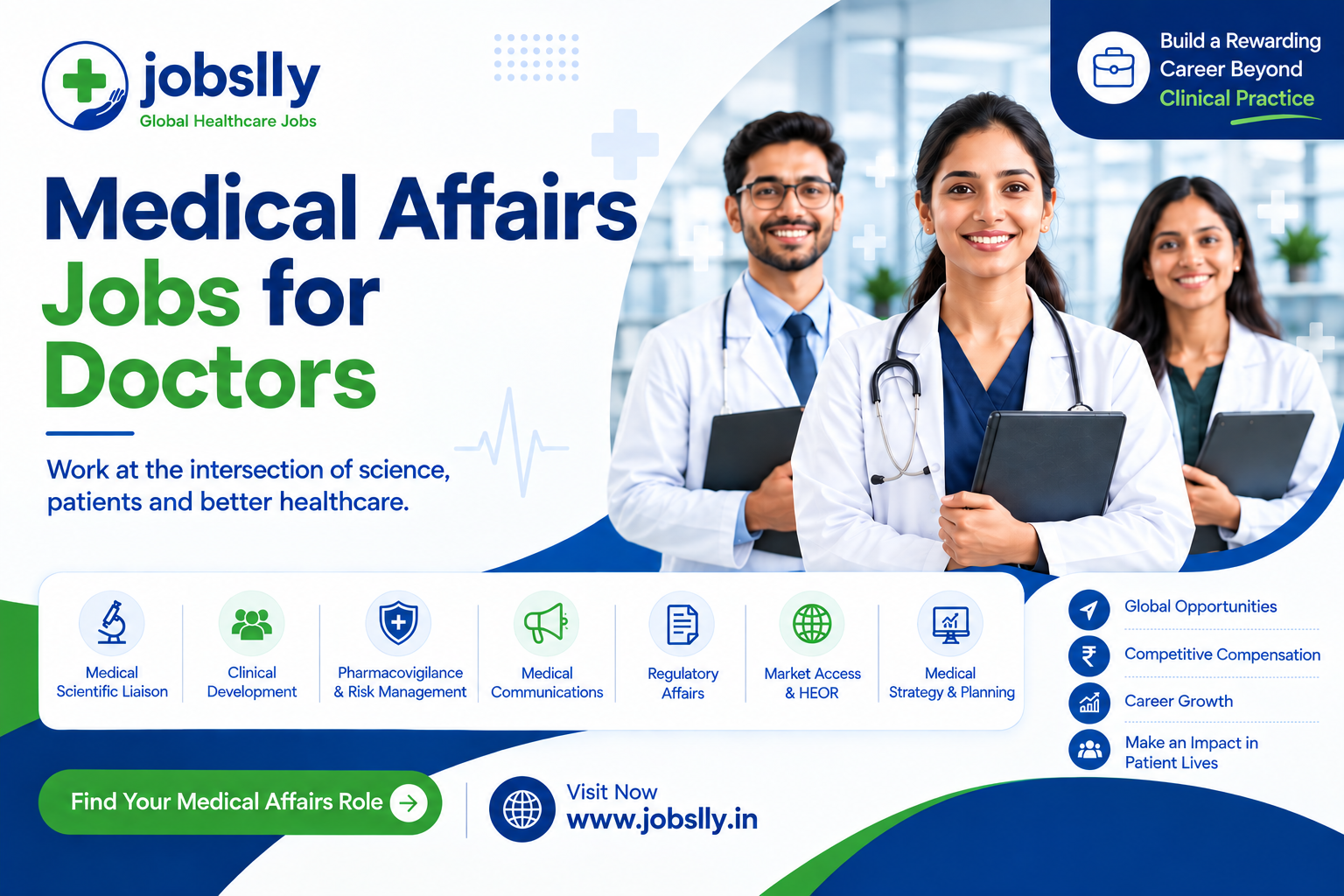 Beyond the Clinic: The Complete Guide to Medical Affairs Careers for Physicians - Jobslly Blog