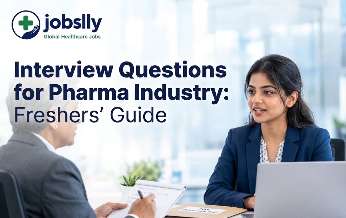 Interview Questions for Pharma Industry: Top Questions and Answers for Freshers - Jobslly Blog