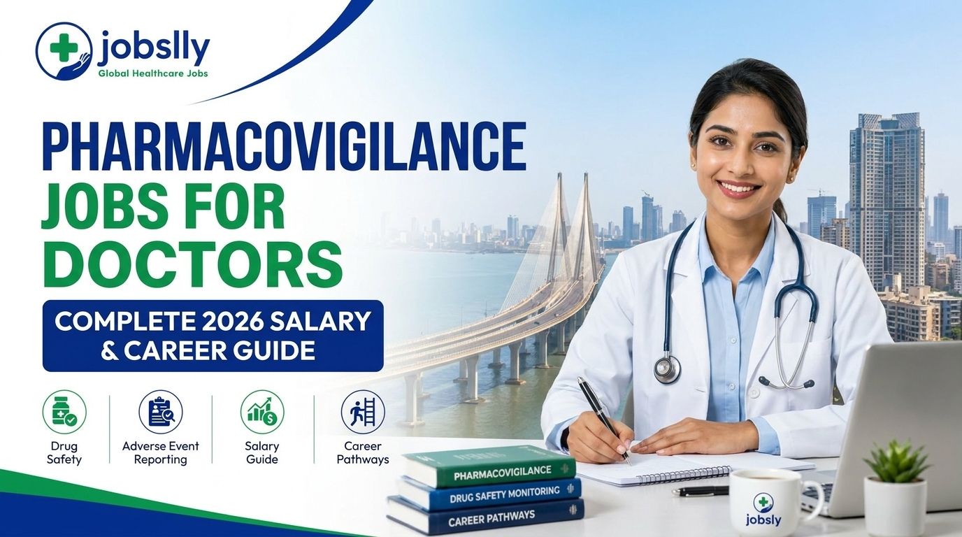 Pharmacovigilance Jobs for Doctors: Complete 2026 Salary & Career Guide Pharmacovigilance Jobs for Doctors: Complete 2026 Salary & Career Guide - Jobslly Blog