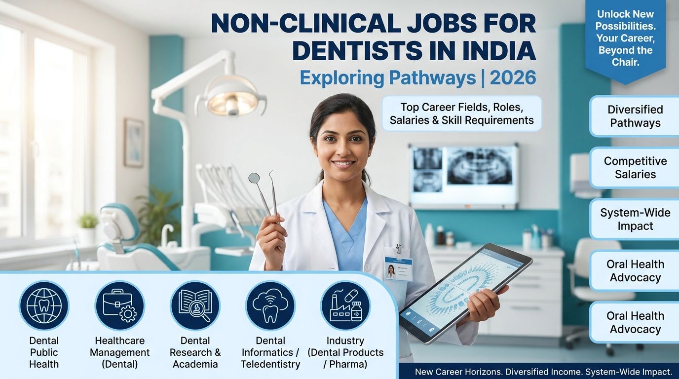 Non-Clinical Jobs for Dentists: Your Complete 2026 Career Guide - Jobslly Blog