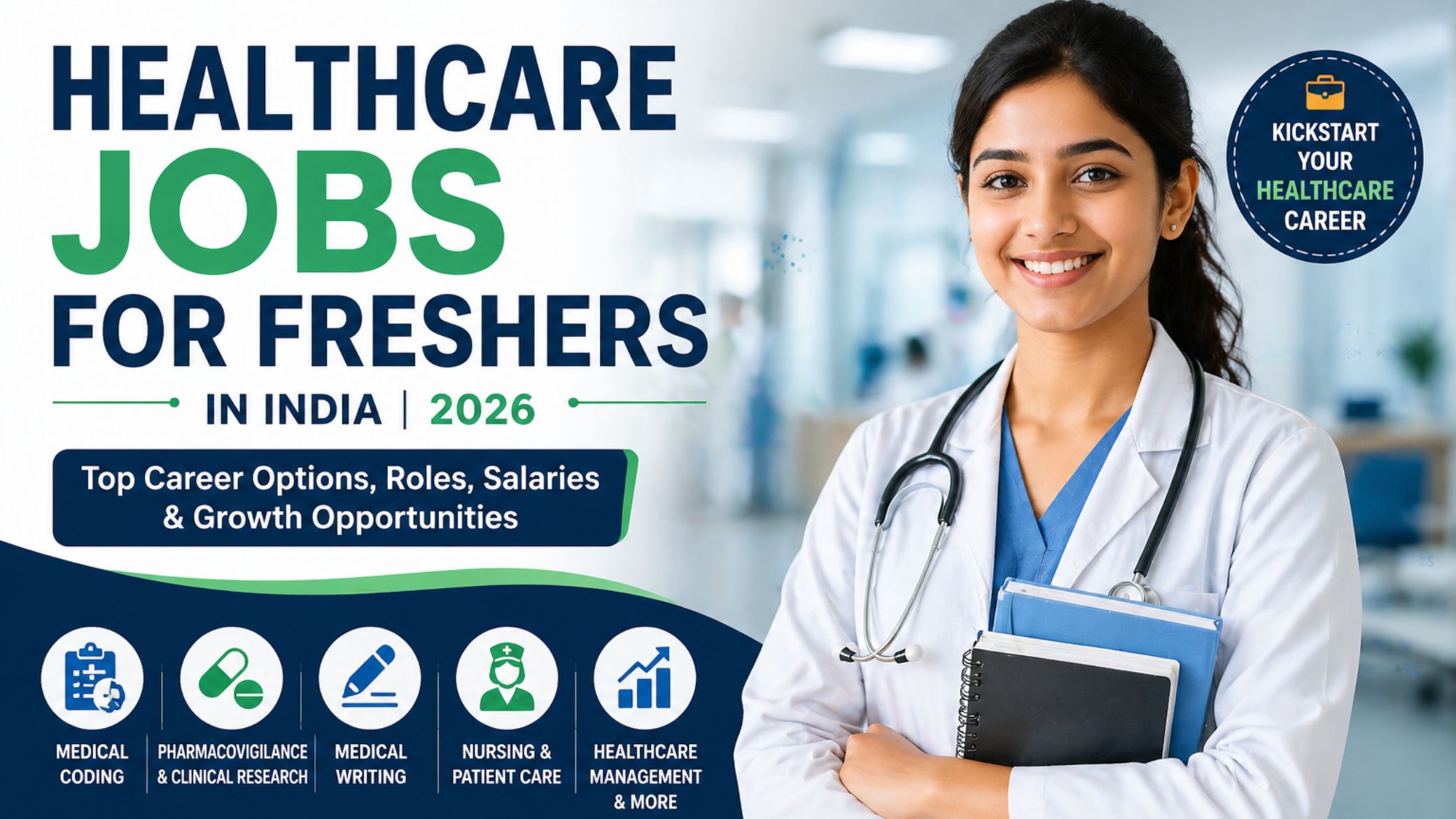 Top Healthcare Jobs in India for Freshers in 2026