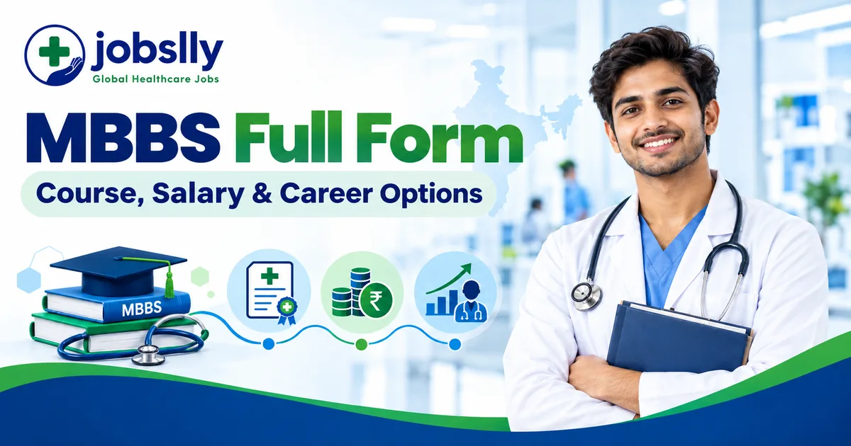 MBBS Full Form: Course Details, Doctor Salary in India & Career Options After MBBS - Jobslly Blog