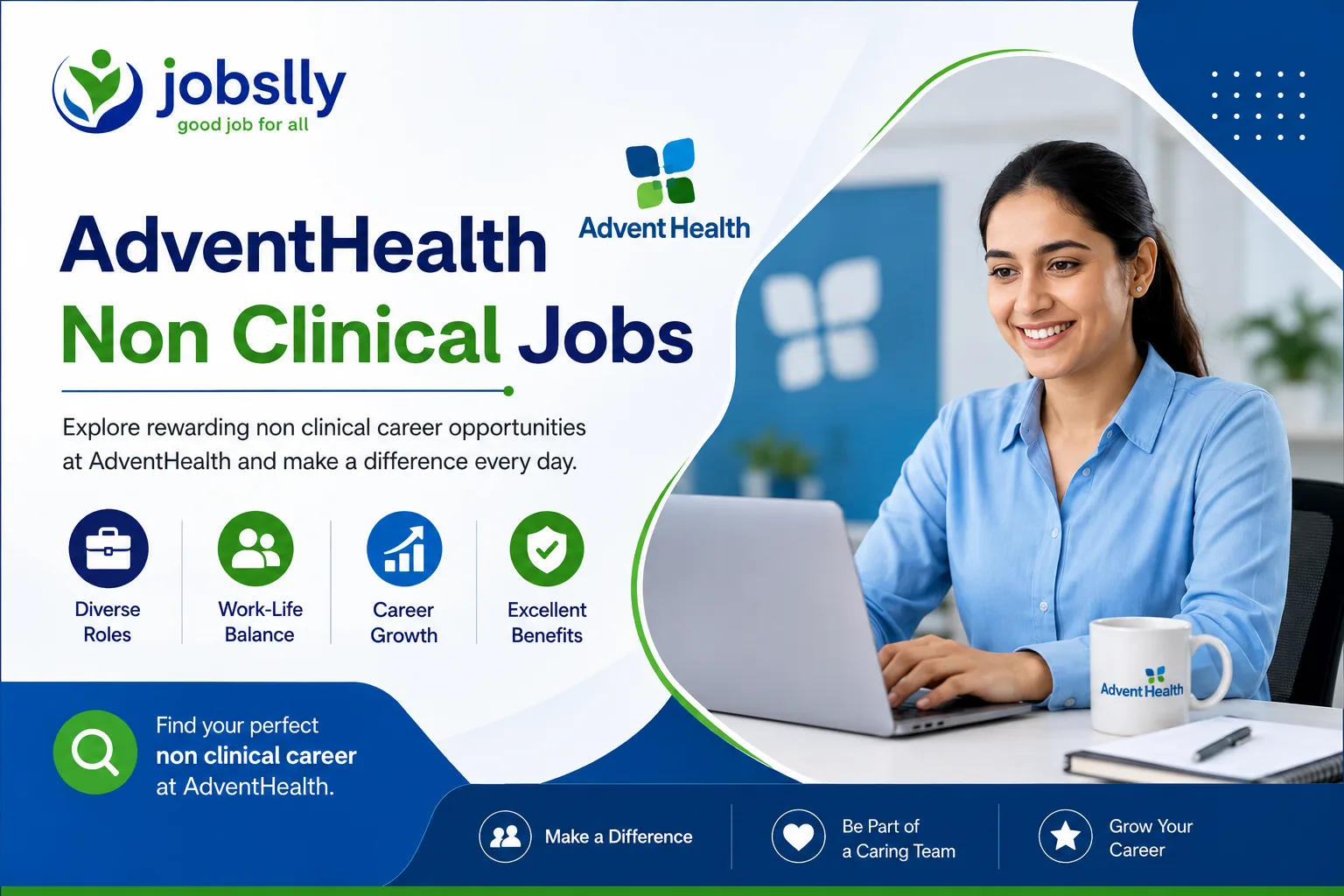 AdventHealth Non Clinical Jobs - Find Career Opportunities Beyond Patient Care - Jobslly Blog